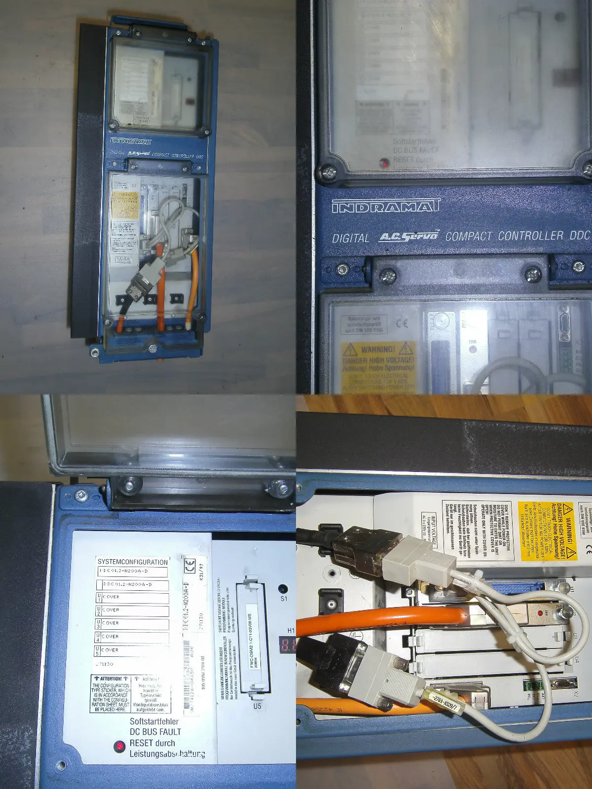 Produktfoto 1 von Indramat Digital A.C Servo Compact Controller DDC01.2-N200A-D