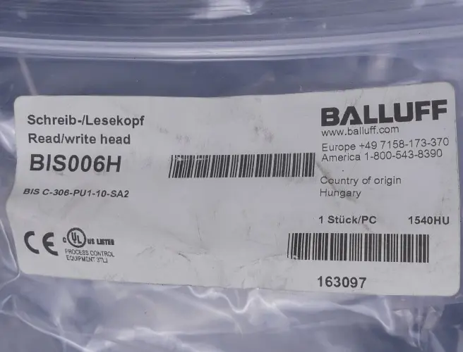 Produktfoto 1 von Balluff Schreib/Lesekopf BIS006H