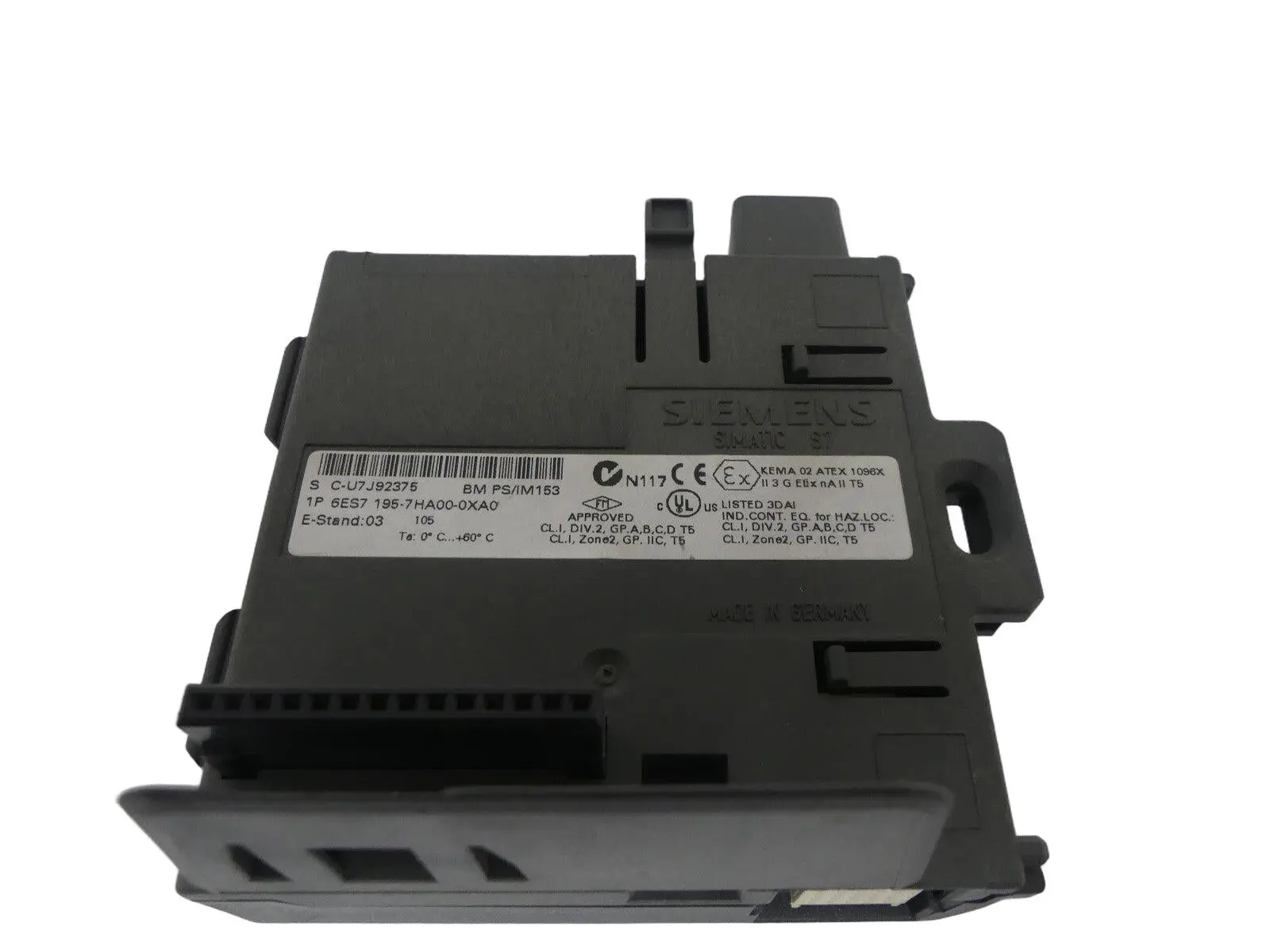 Produktfoto 1 von Siemens Simatic S7 6ES7 195-7HA00-0XA0
