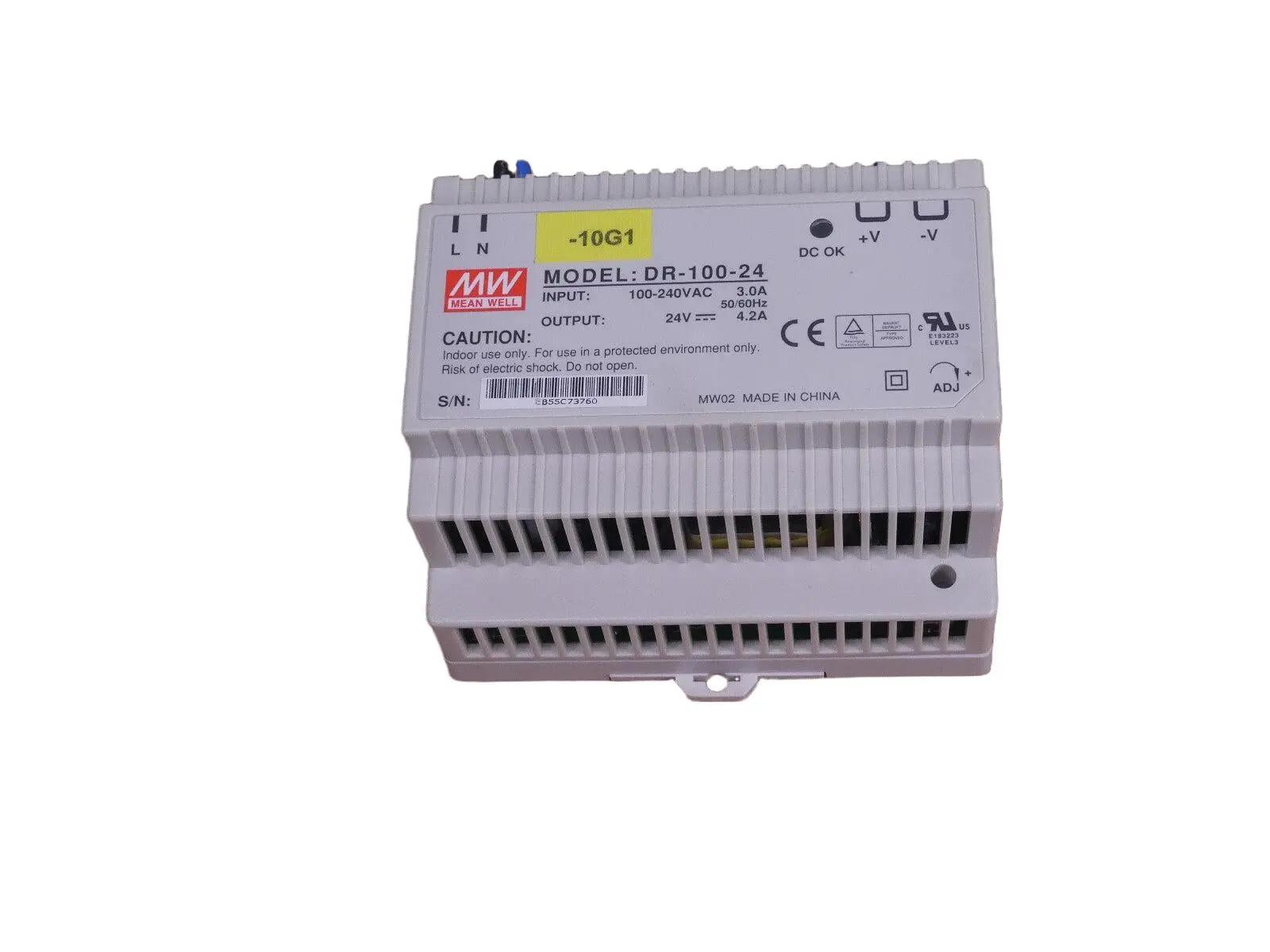 Produktfoto 1 von MW Schaltnetzteil DR-100-24