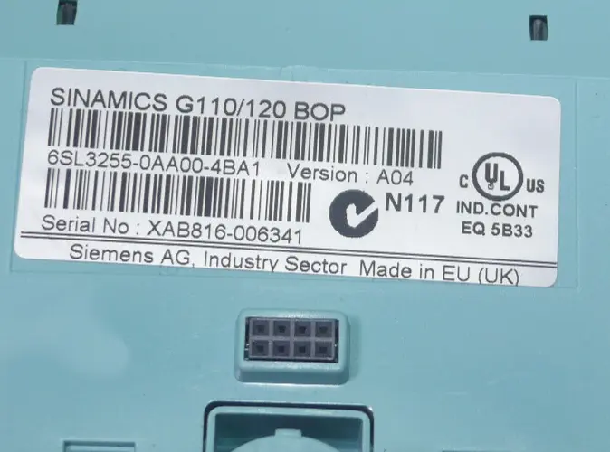 Produktfoto 1 von Siemens 6SL3211-0AB12-5BA1 MIT 6SL3255-0AA00-4BA1