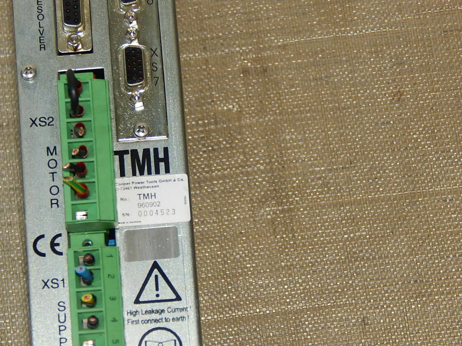 Produktfoto 1 von Cooper  Tools TMH 960902 Servo Controller used s.Bilder