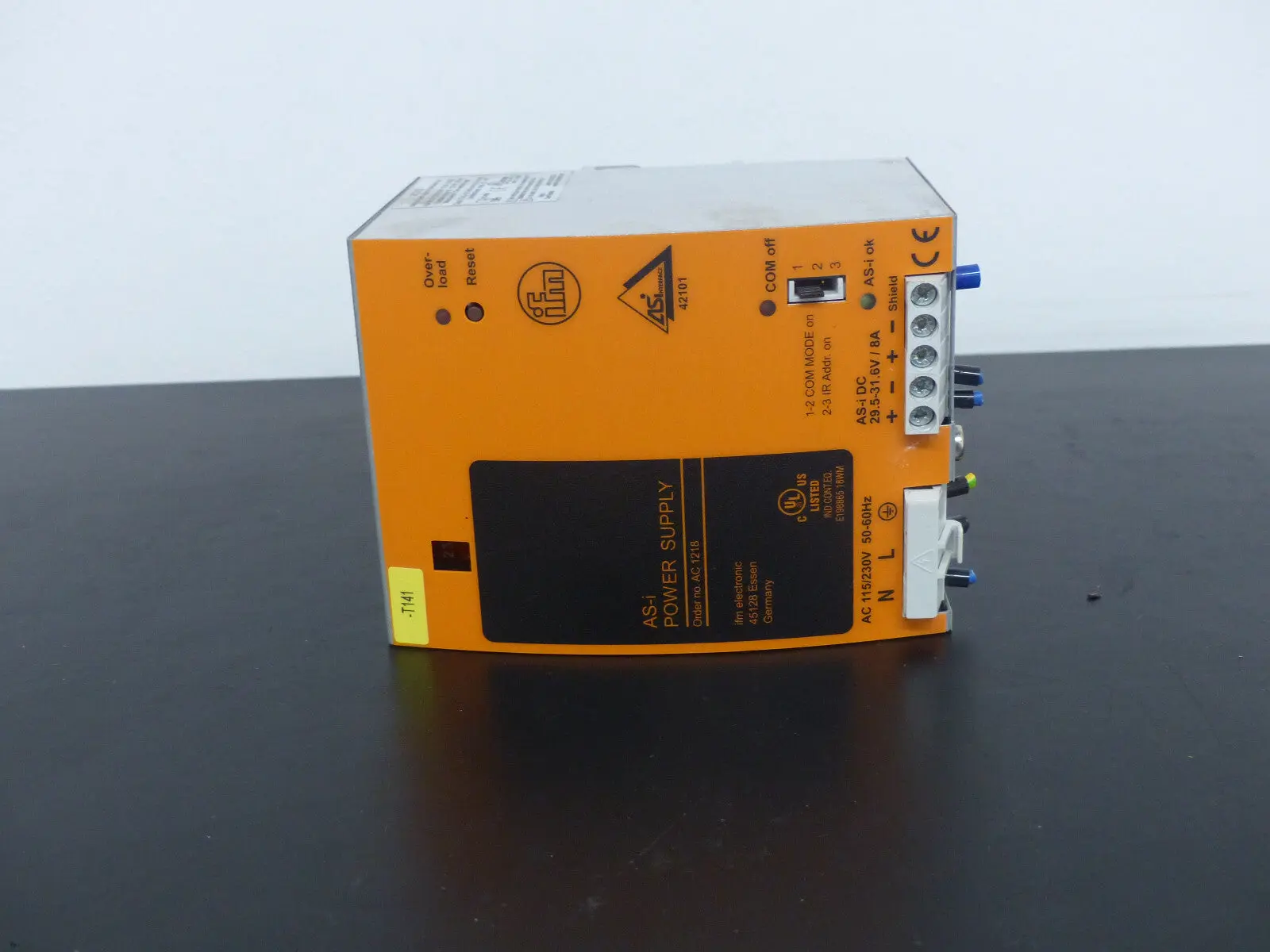 Produktfoto 1 von ifm AC1218 AS-i power su AS-i power supply AC 1218 Stromversorgung s.Bilder