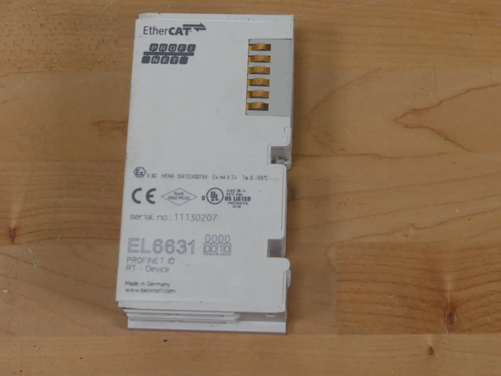 Produktfoto 1 von Beckhoff EL6631  Controller S:BILDER