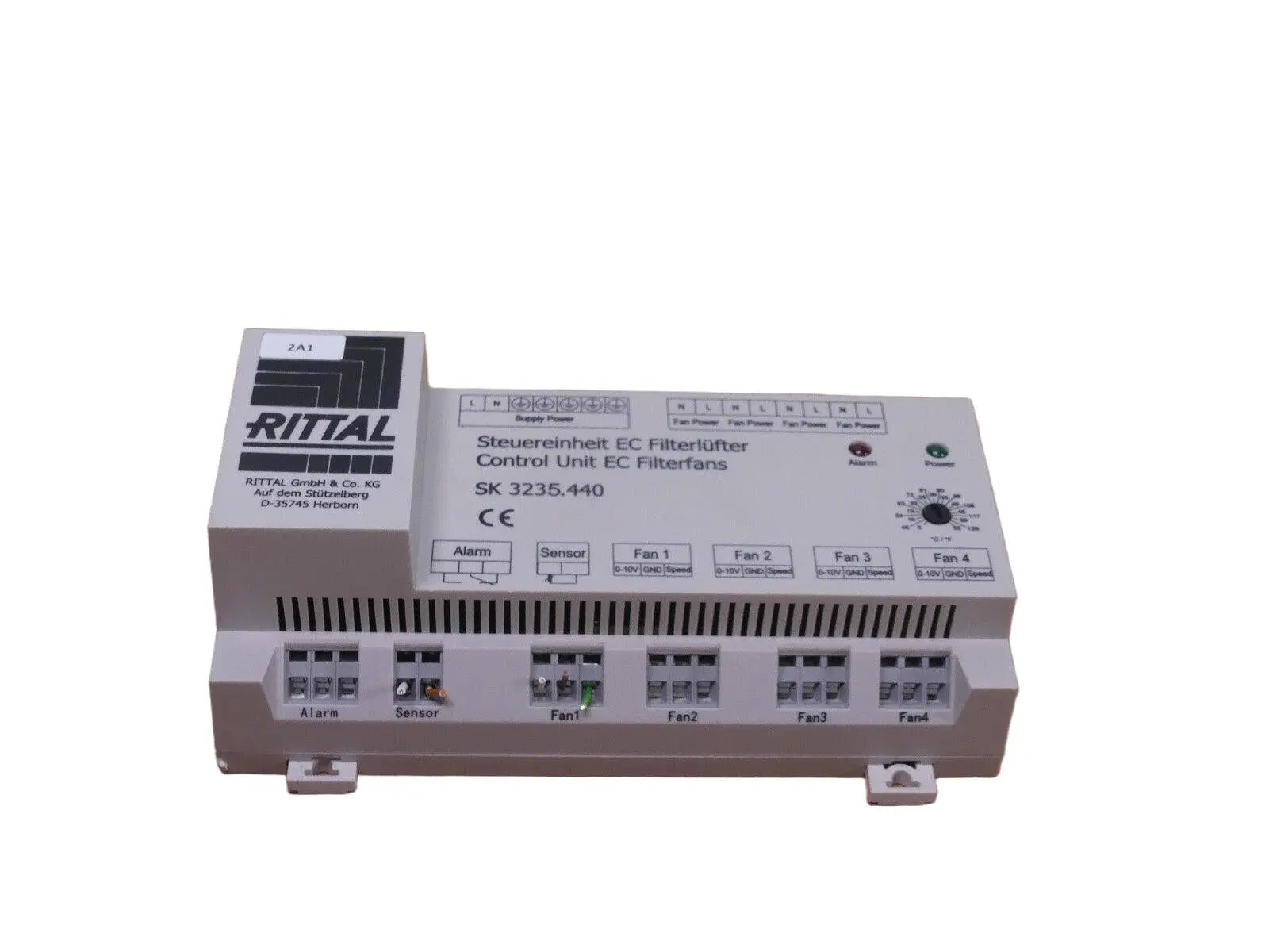 Produktfoto 1 von Rittal Drehzahlregler EC Steuereinheit für EC-Lüfter SK 3235.440