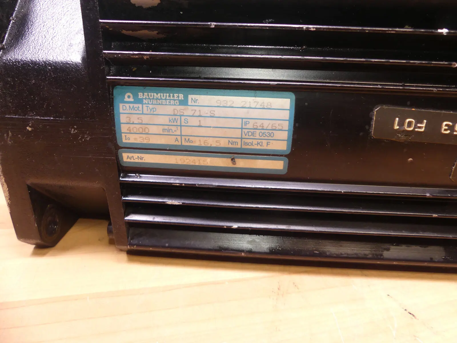 Produktfoto 1 von BAUMÜLLER DS 71.S   DS71.S Leicht Beschädgit s.Bilder