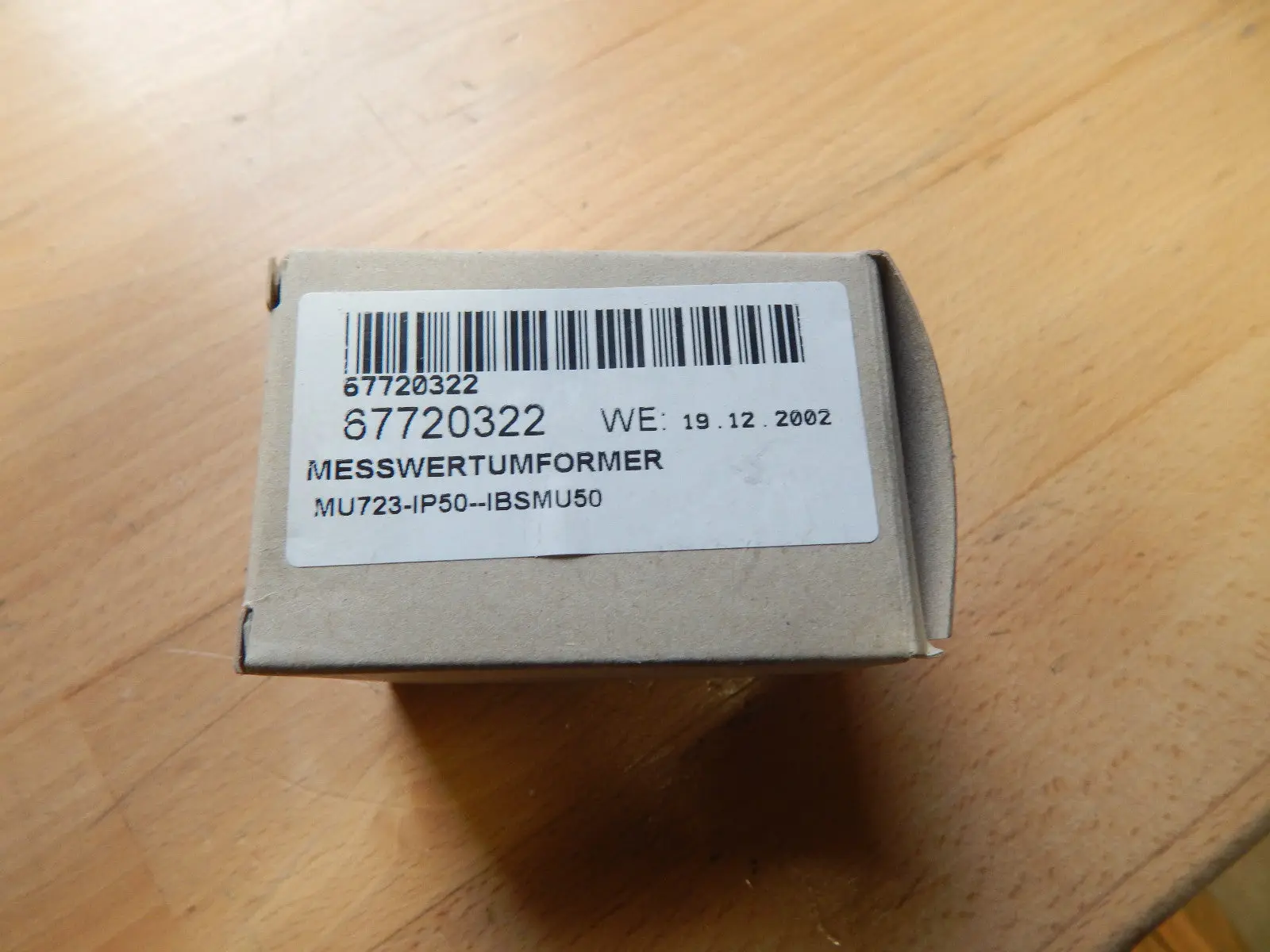 Produktfoto 1 von IBS  Messwertumformer  MU723-IP50-IBSMU50  NEU