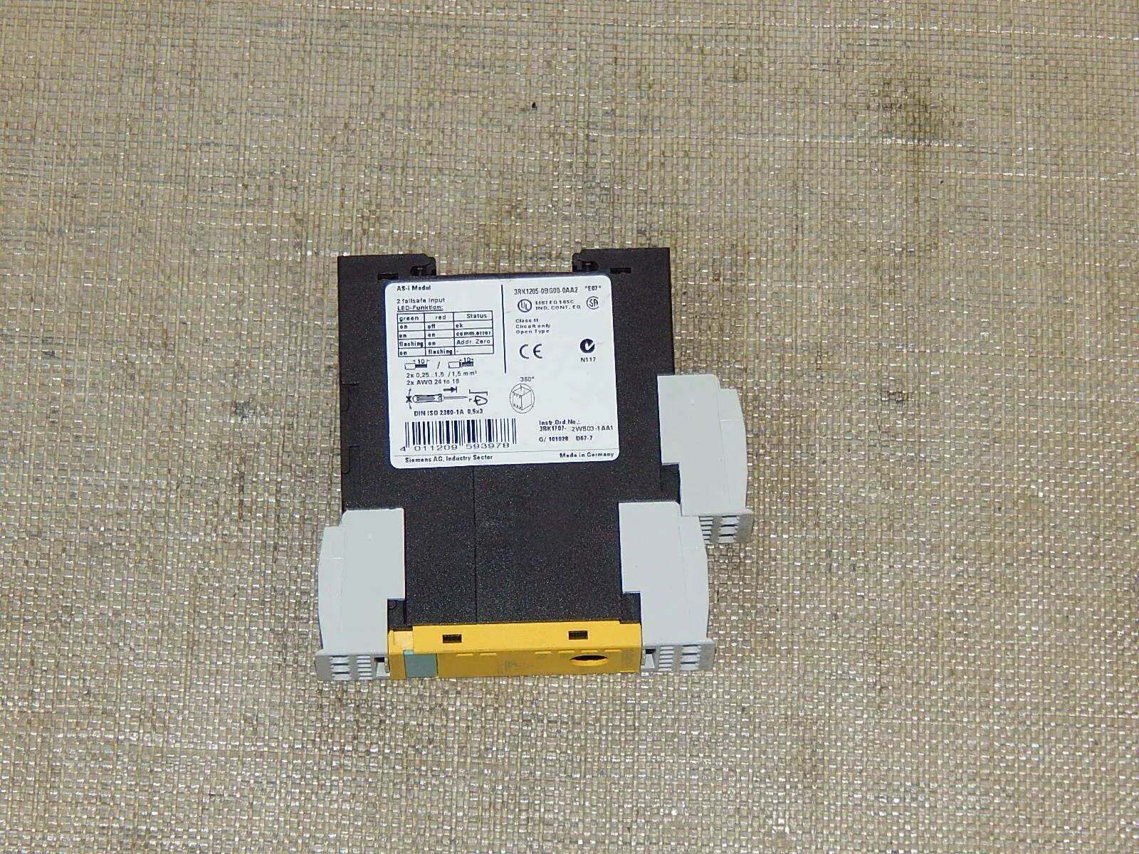 Produktfoto 1 von Siemens AS-i  Modul 3RK1205-0BG00-0AA2