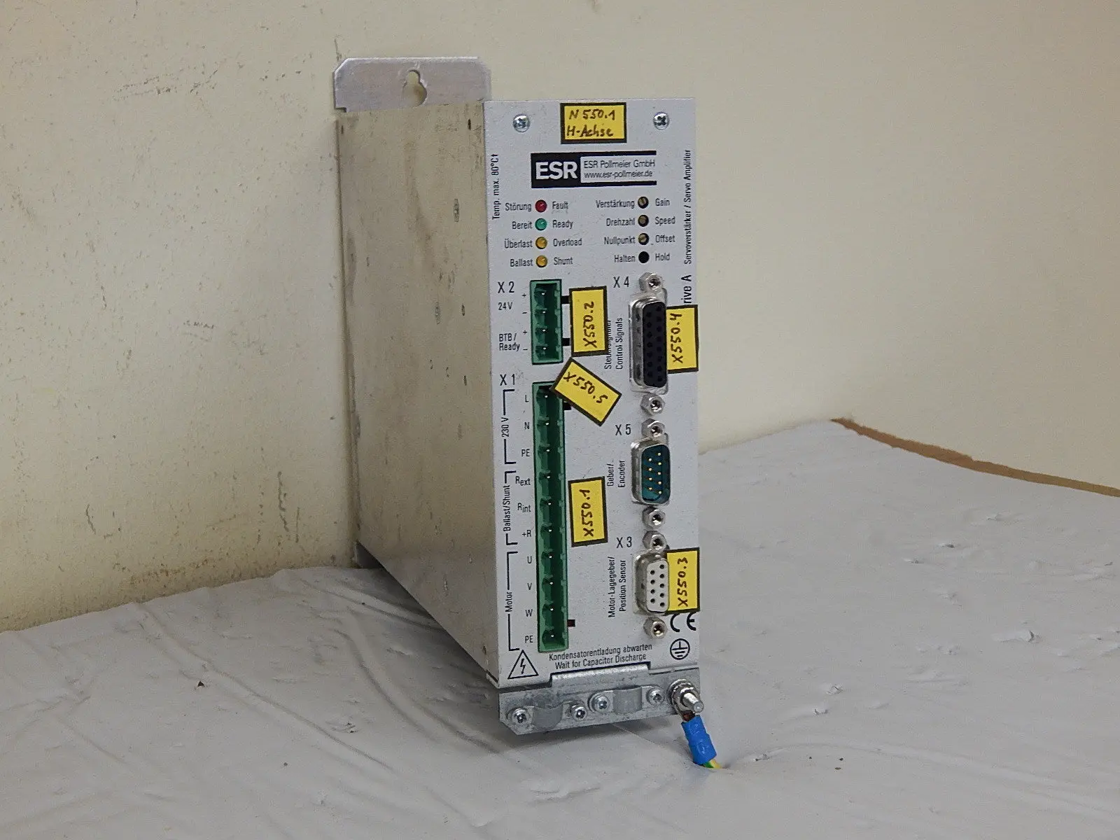 Produktfoto 1 von ESR AC Servoverstärker Triodrive A  BN 6651.3701-K5 -G1-S9 320V,2A