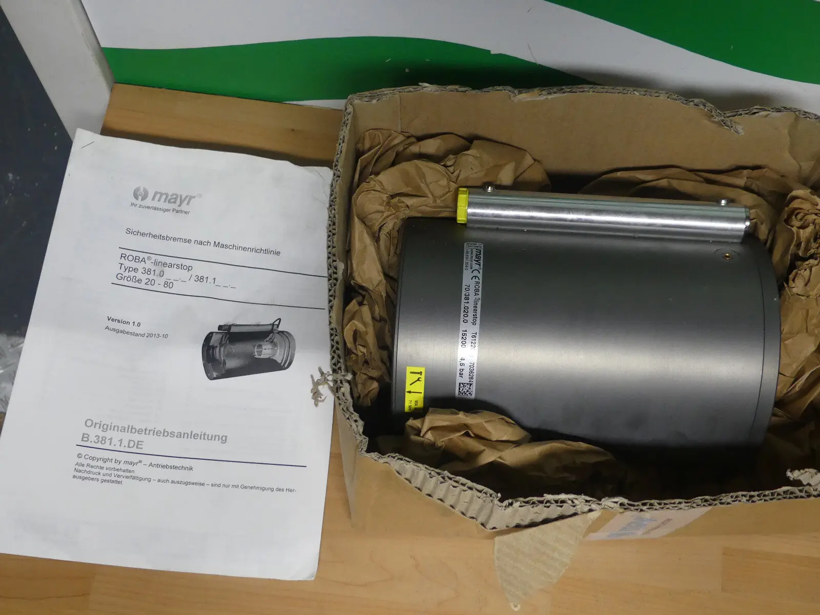 Produktfoto 1 von Mayr ROBA - Linearstop T6122038  7036284