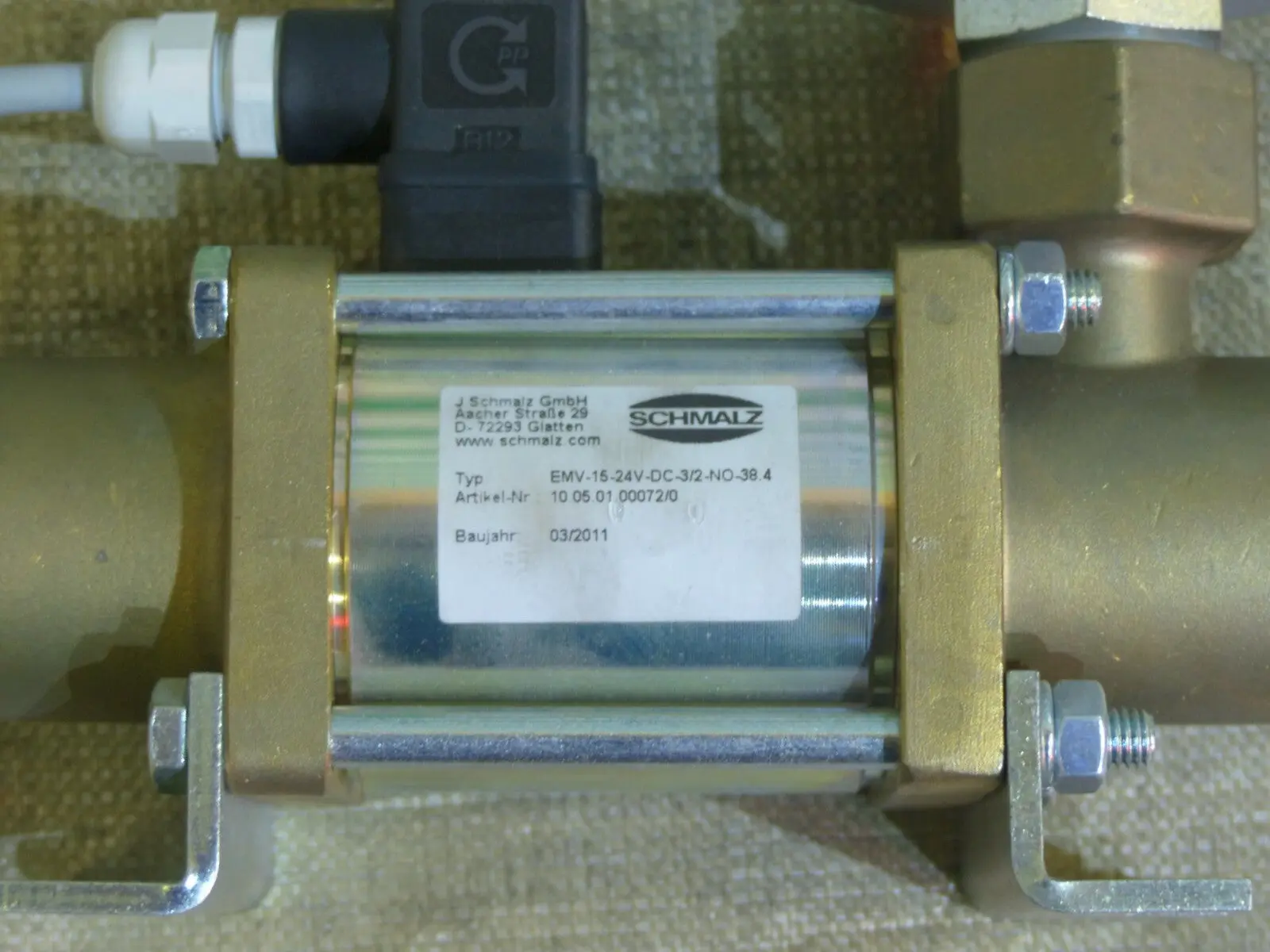 Produktfoto 1 von Schmalz EMV-15-24V-DC-3/2-NO-38.4