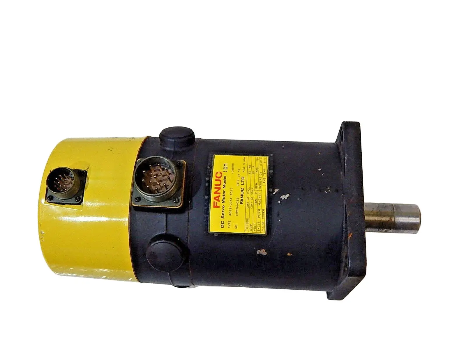 Produktfoto 1 von Fanuc DC Servo Motor Model 10M   A06B-0651-B012  (2500M)  Used