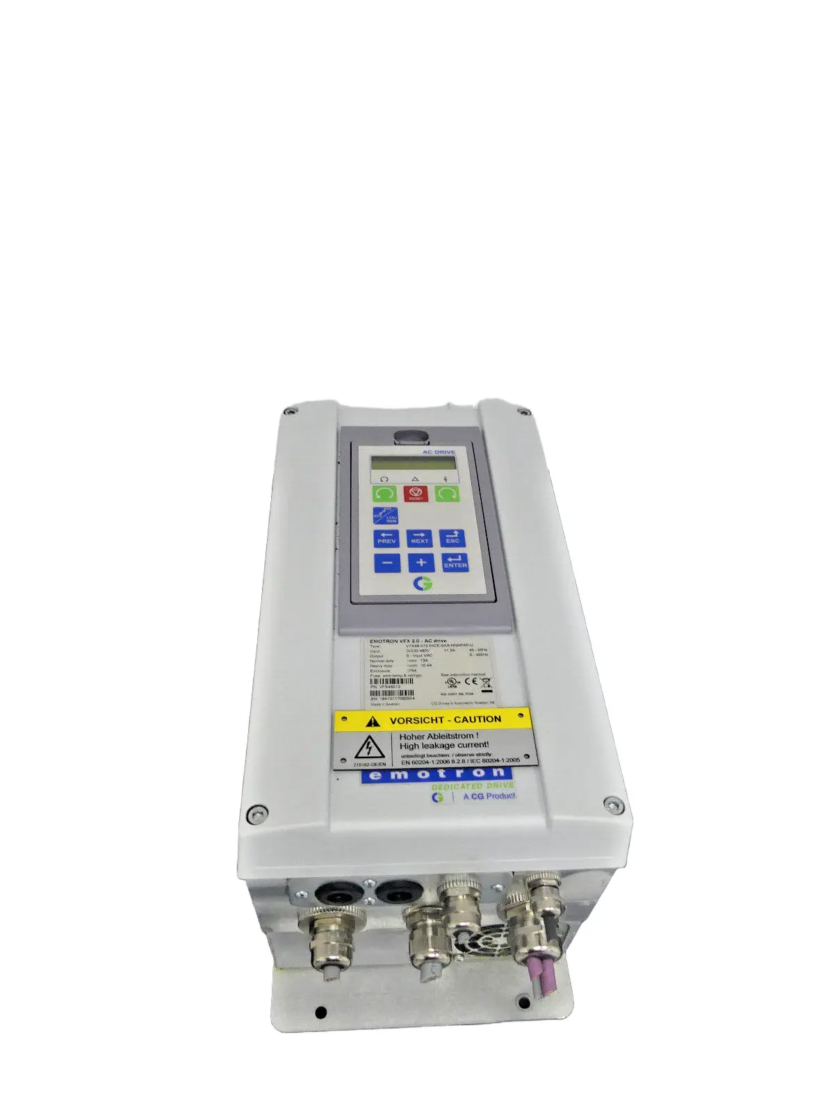 Produktfoto 1 von emotron VFX2.0-AC Drive VFX48-013 54CE-SAA-NNNPAP-U VFX48-01354CE-SAA-NNNPAP-U