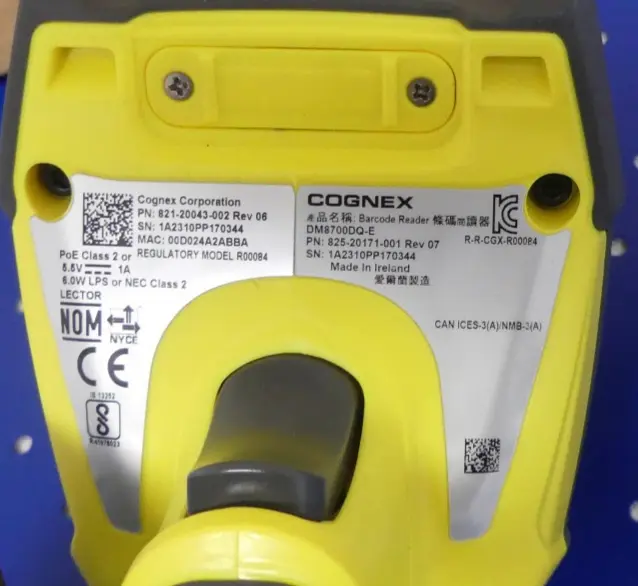 Produktfoto 1 von COGNEX DM8700DQ-E 825-20171-001