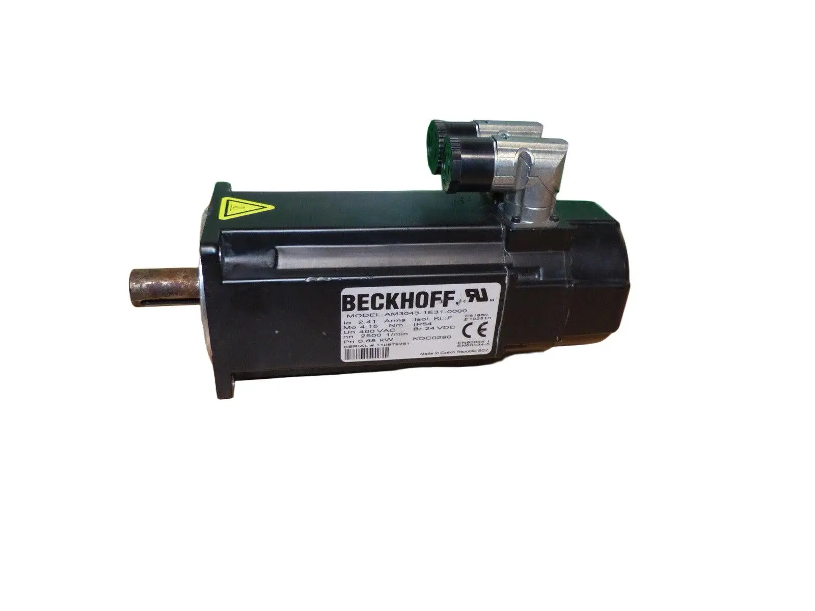 Produktfoto 1 von Beckhoff AM3043-1E31-0000 SERVOMOTOR used