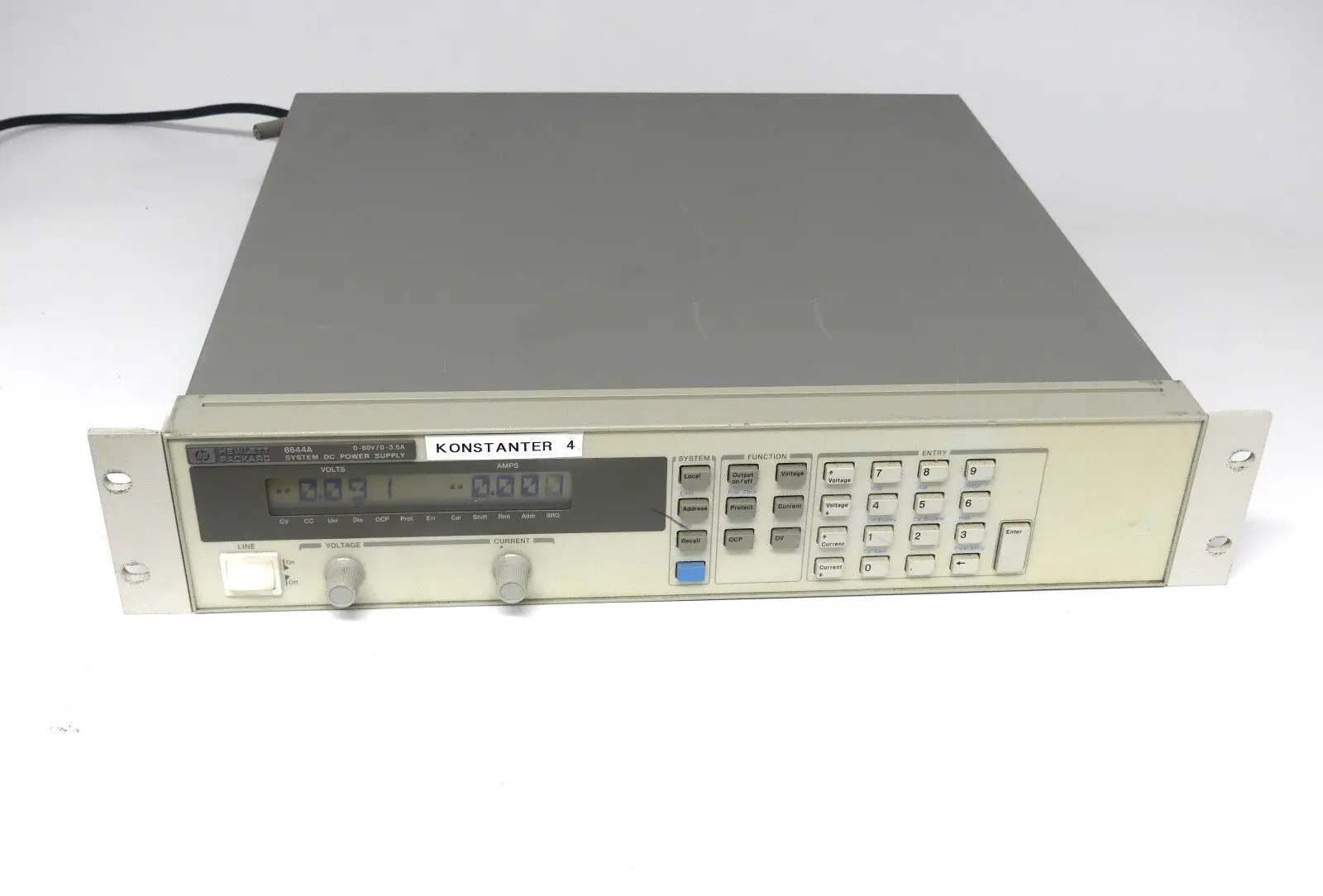 Produktfoto 1 von HP Agilent HEWLETT PACKARD 6644A System DC Power Supply  0-60V 0-3.5A