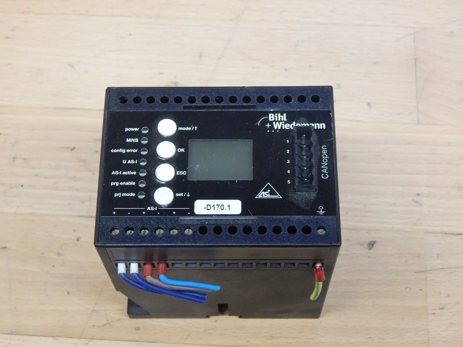 Produktfoto 1 von Bihl+Weidemann AS-Interface/CANopen Gateway 2.1 Art.No:BW1448