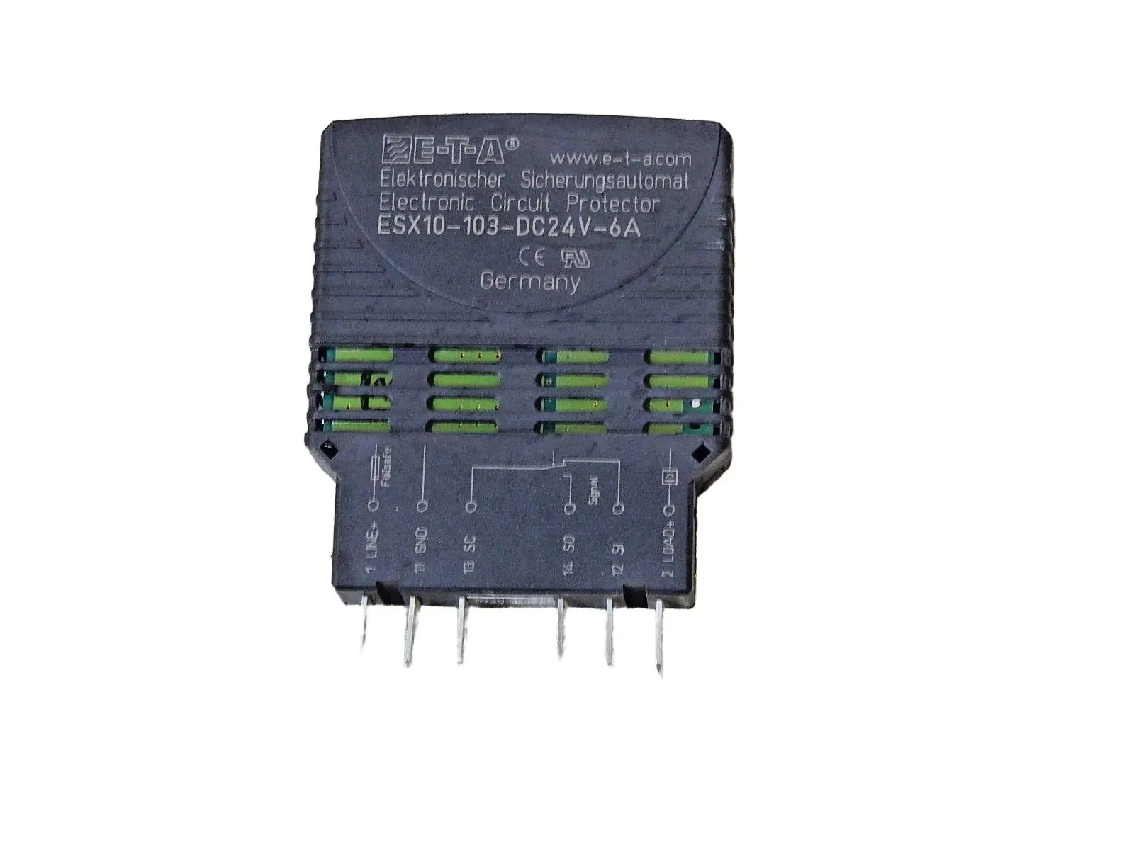 Produktfoto 1 von E-T-A  ESX10-103-DC24V-6A Elektronischer Sicherungsautomat  Used