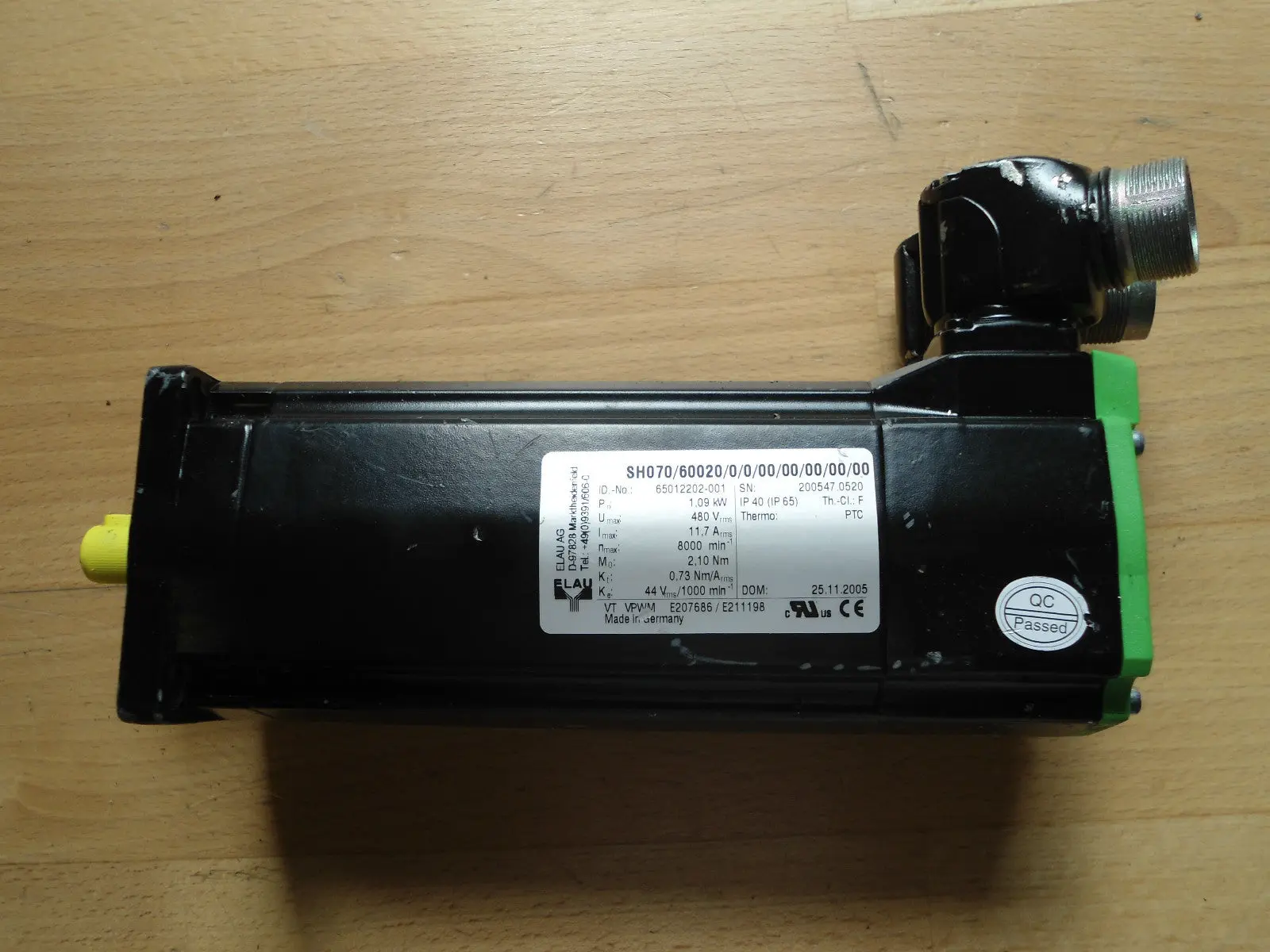 Produktfoto 1 von ELAU Servomotor SH70/60020/0/0/00/00/00/00/00