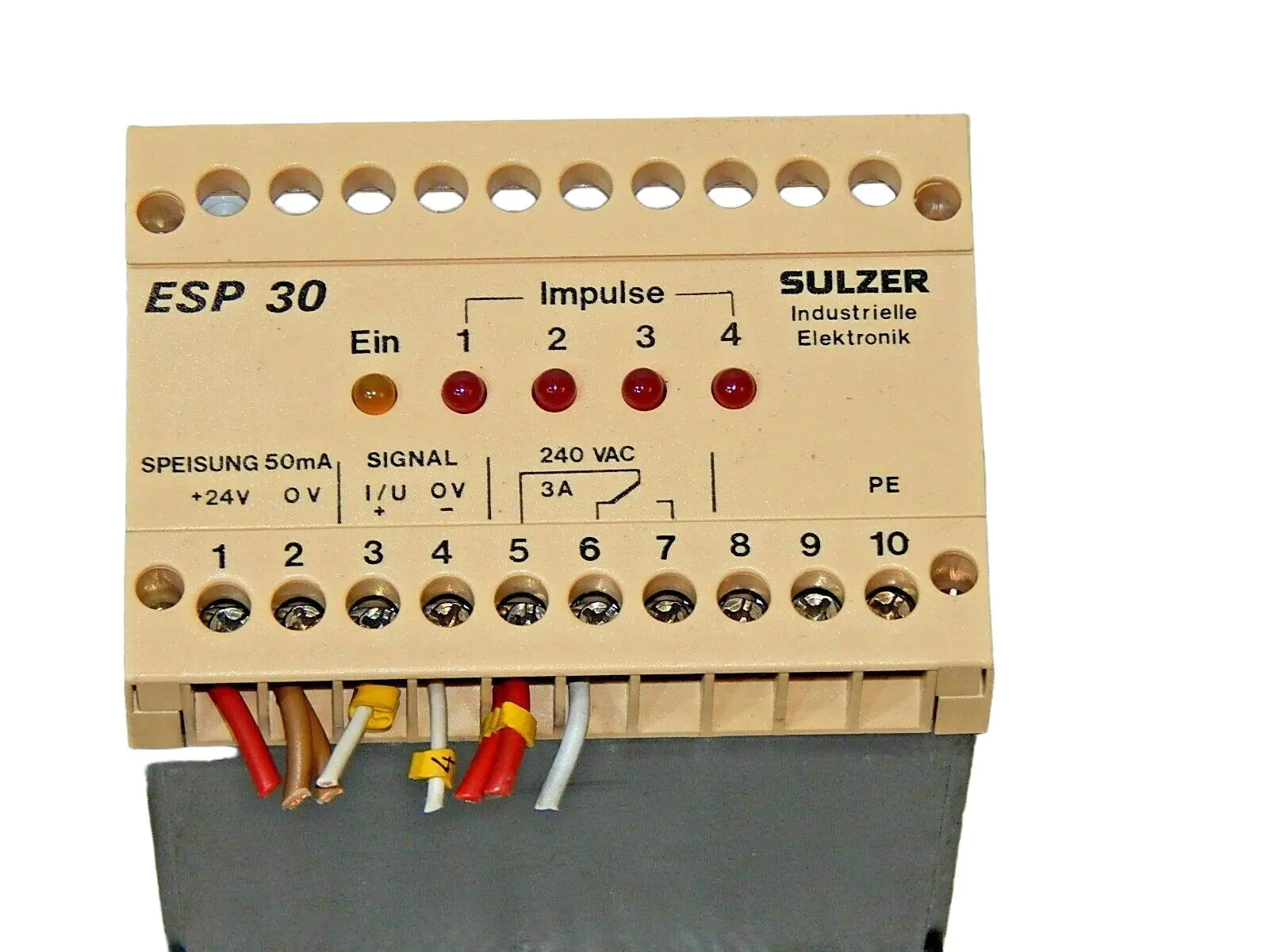 Produktfoto 1 von sulzer ESP 30  signal relais used
