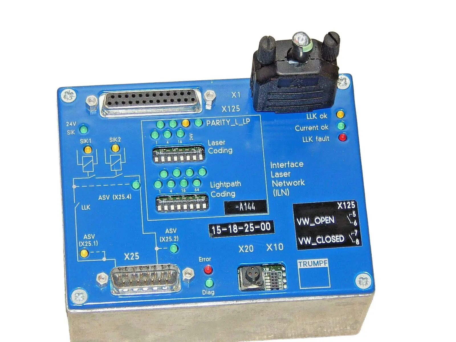 Produktfoto 1 von Trumpf Interface Laser Network ILN 15-18-25-00/00