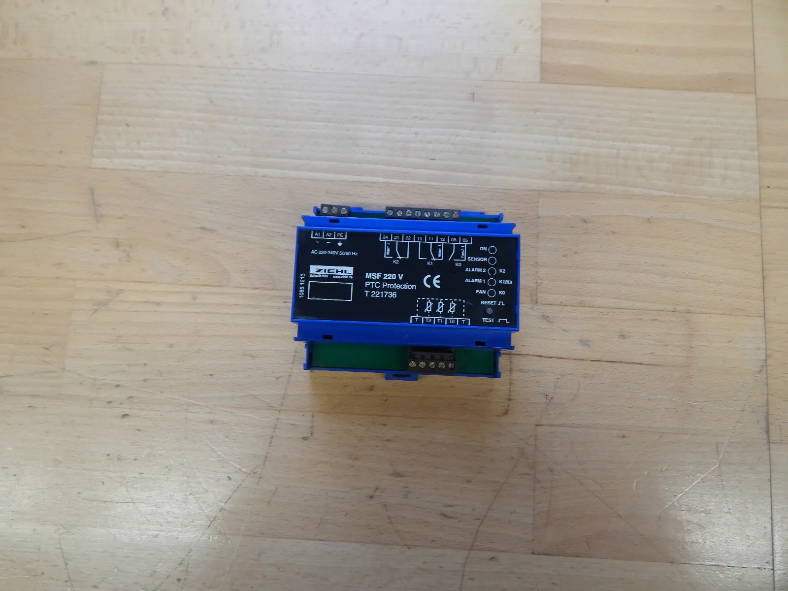 Produktfoto 1 von Ziehl MSF 220 V  PTC Protection T 221736