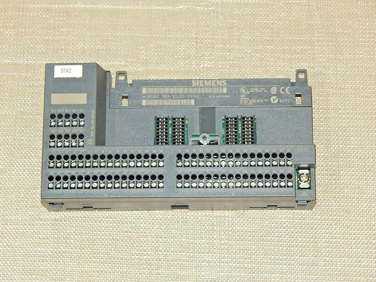 Produktfoto 1 von SIEMENS SIMATIC S7 Terminalblock 6ES7193-1CL00-0XA0 6ES7 193-1CL00-0XA0 Used