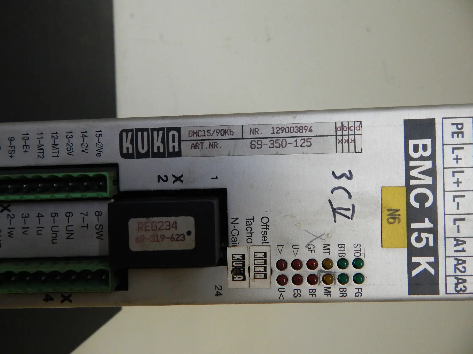 Produktfoto 1 von KUKA BMC15K BMC15/90Kb Art.: 69-350-125 Servo-Driver