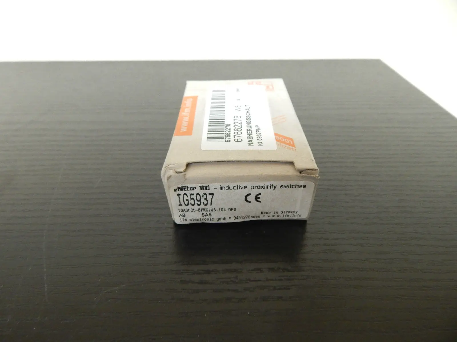 Produktfoto 1 von IFM Induktiver Näherungsschalter Efector 100 IG5937 *NEU in OVP