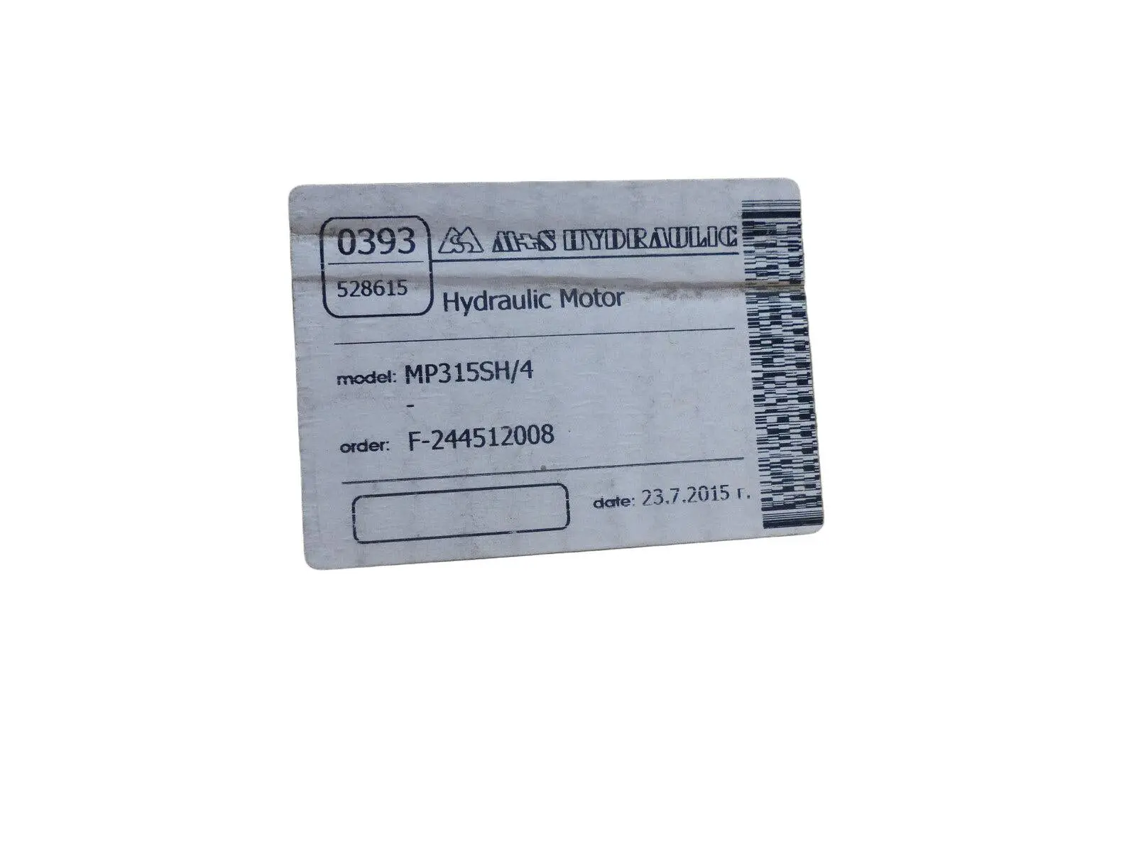 Hydraulikmotor M+S MP 315SH/4 Hydraulikmotor