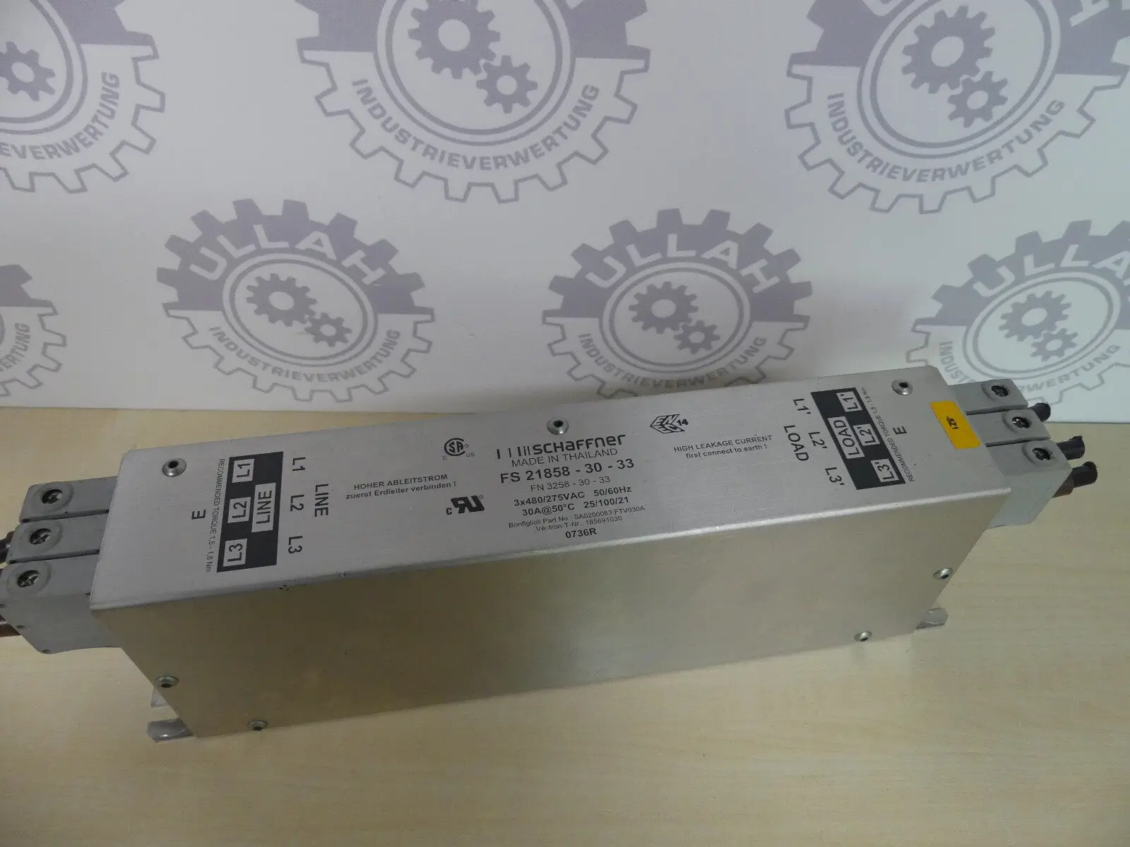 SCHAFFNER FS 21858-30-33