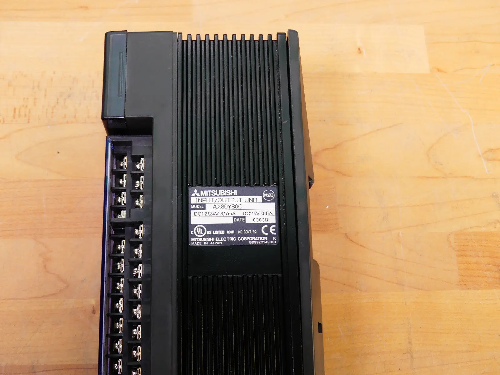 Produktfoto 1 von Mitsubishi Electric AX80Y80C Plc Eingabe Ausgabe Unit Melsec High Speed A6DIN1C
