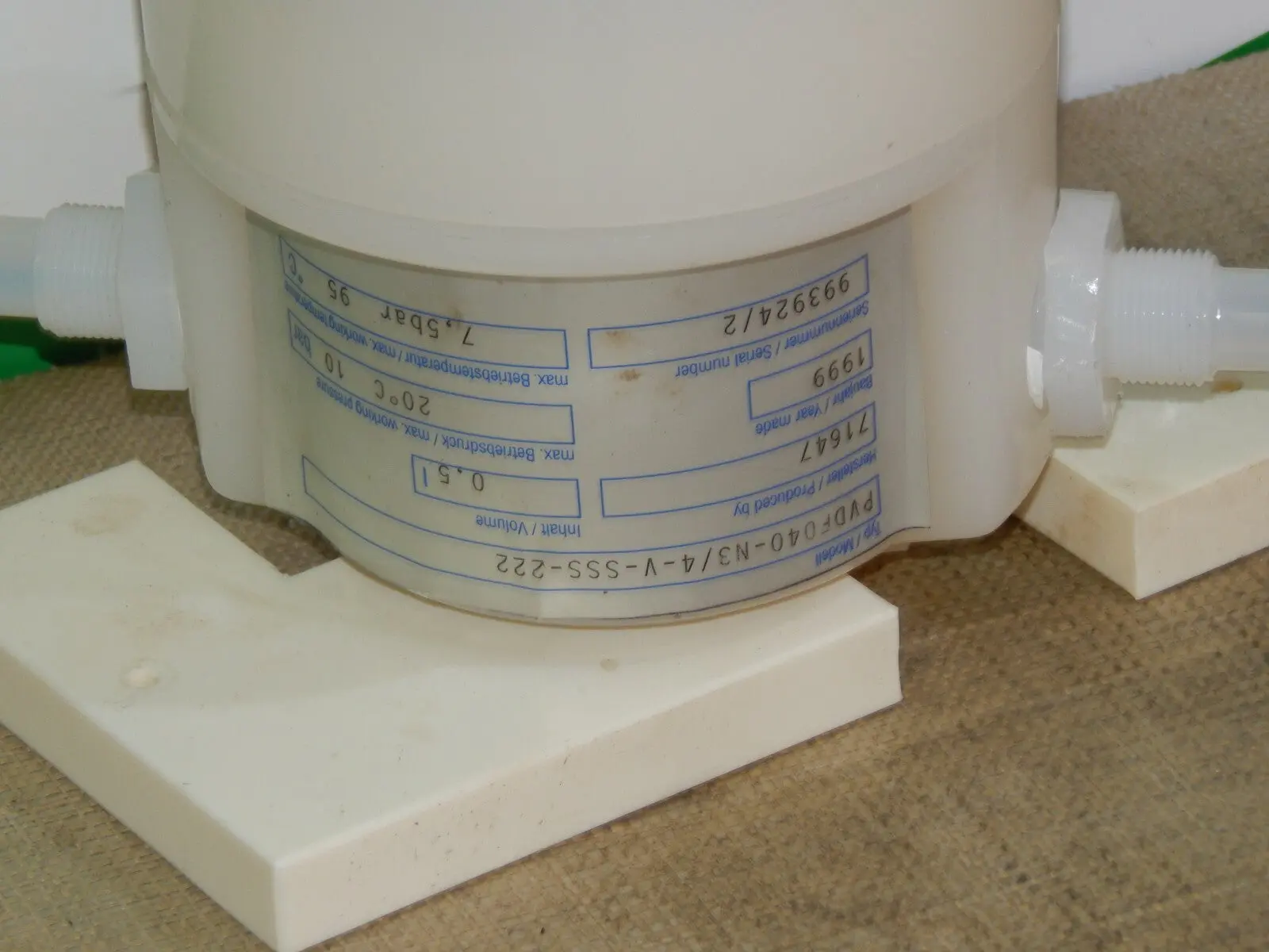 Produktfoto 1 von Bürkert PVDF040-N3/4-V-SSS-222 s.Bilder