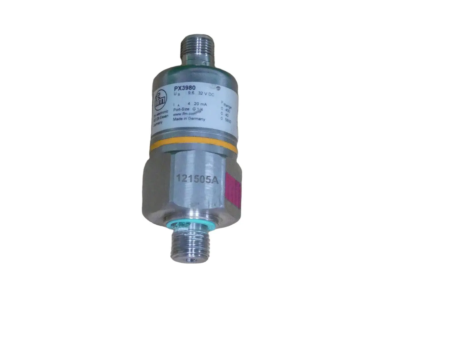 Produktfoto 1 von IFM PX3980 Elektronischer Drucksensor Drucktransmitter used