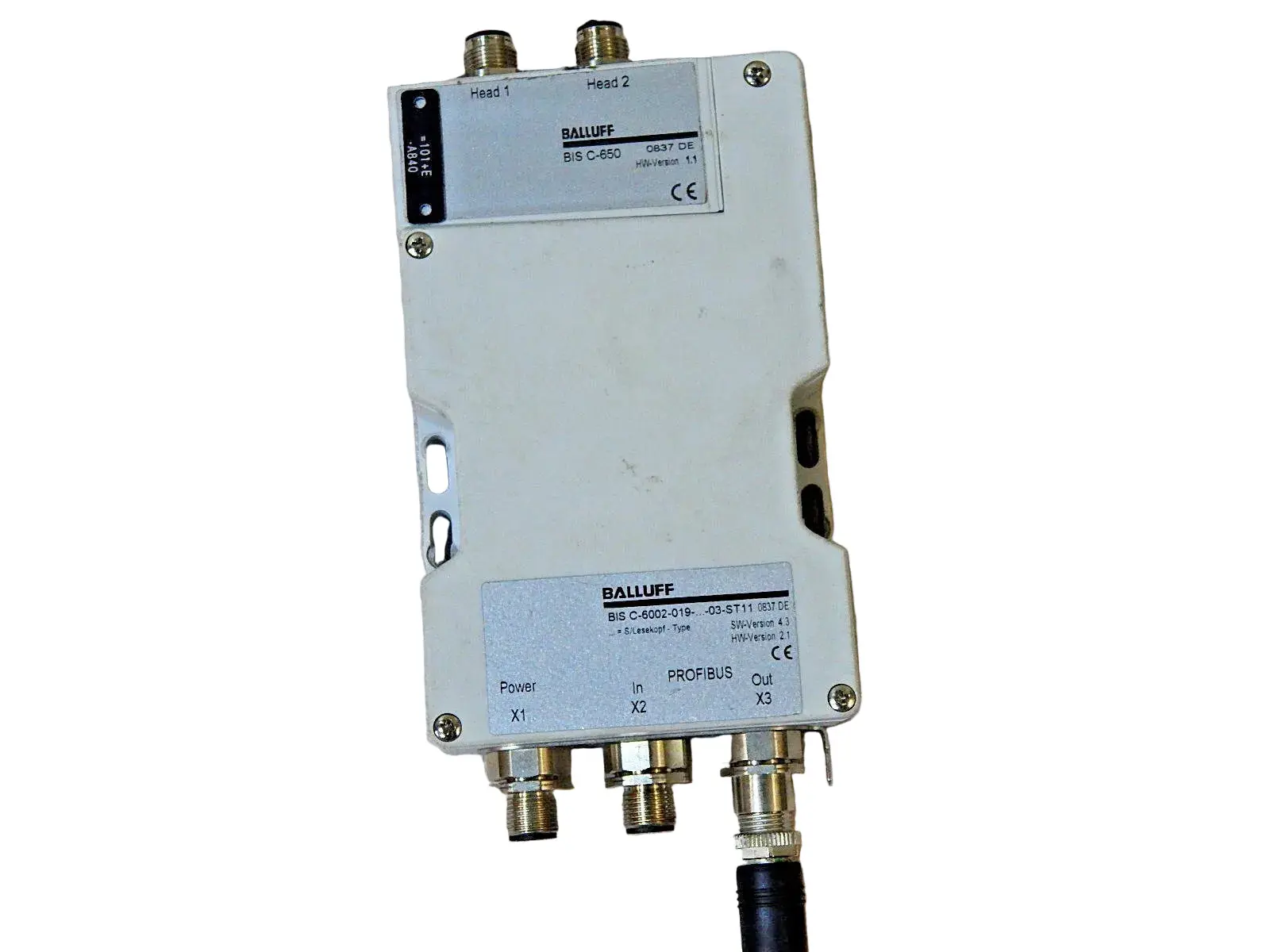 Produktfoto 1 von Balluff Identification-System BIS C-6002-019- 03-ST11  BIS C-650 Used