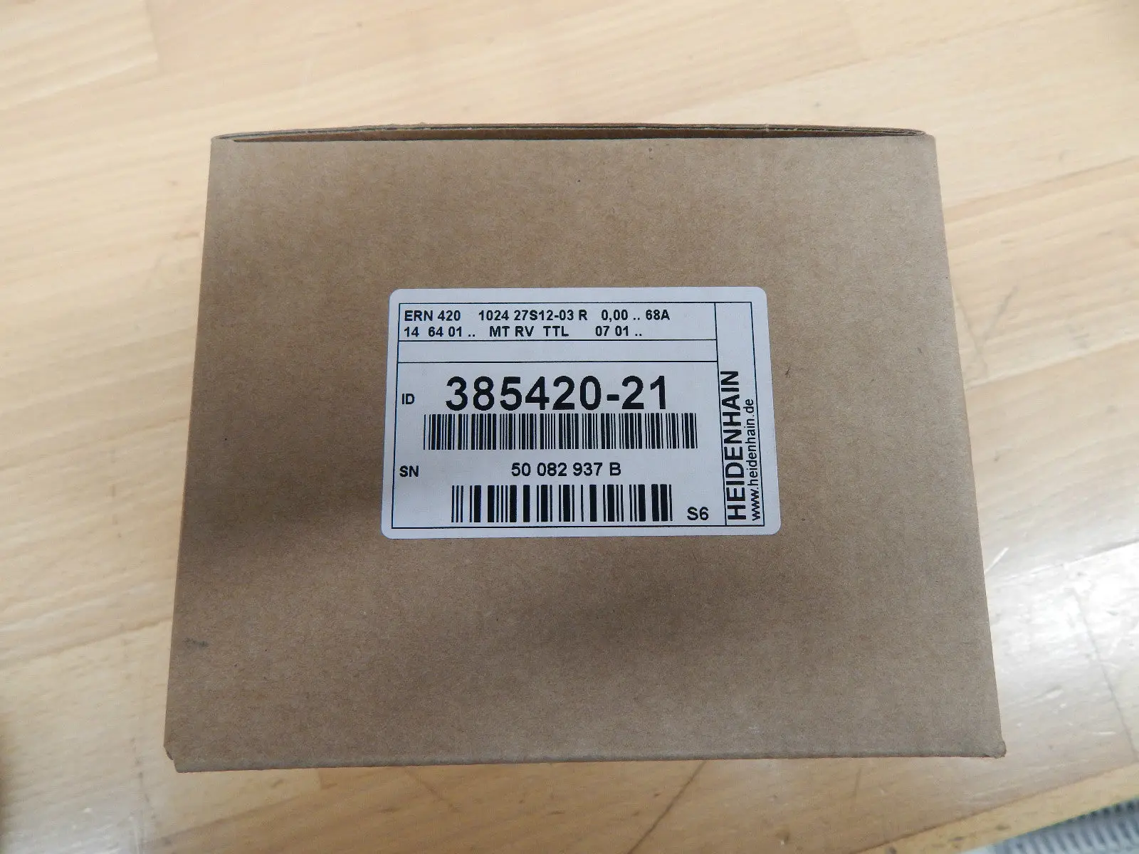 Produktfoto 1 von Heidenhain ERN 420 1024 27S12-03 R   0.00..68A  14 6401..MT RV TTL 0701..Neu
