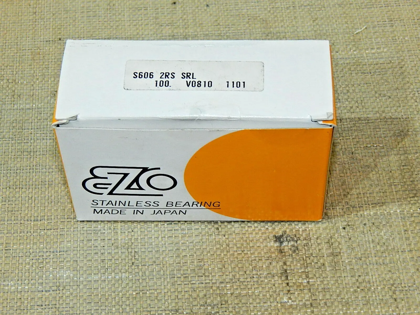 Produktfoto 1 von 100x S606 2RS SRL EZO Stainless Steel Ball Bearings New