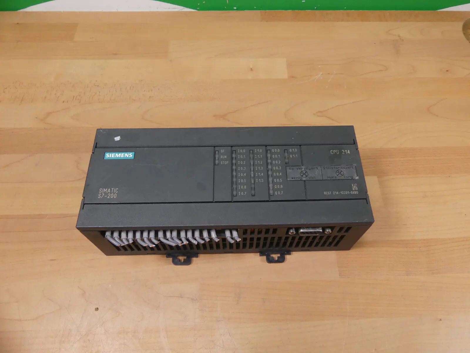 Produktfoto 1 von SIEMENS Simatic S7-200  6ES7 214-1CC01-0XB0  6ES7214-1CC01-0XB0