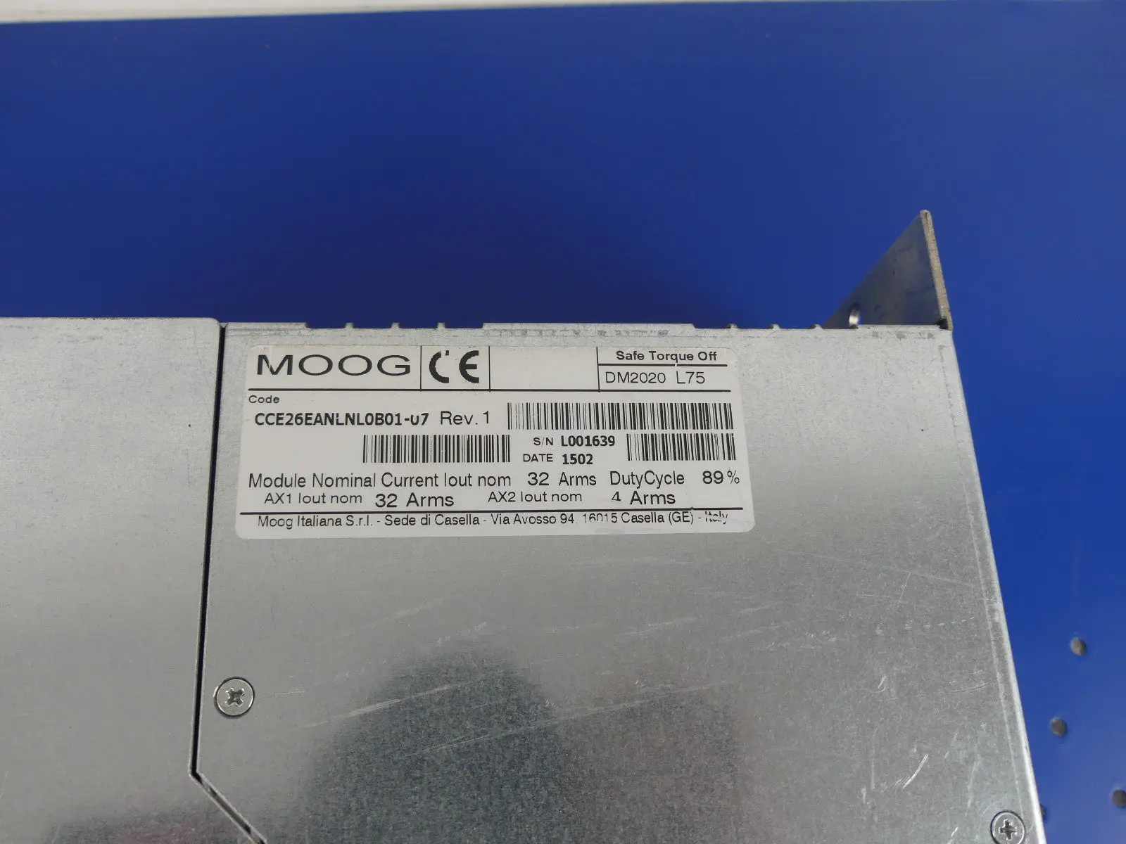 Produktfoto 1 von MOOG DM2020 L75