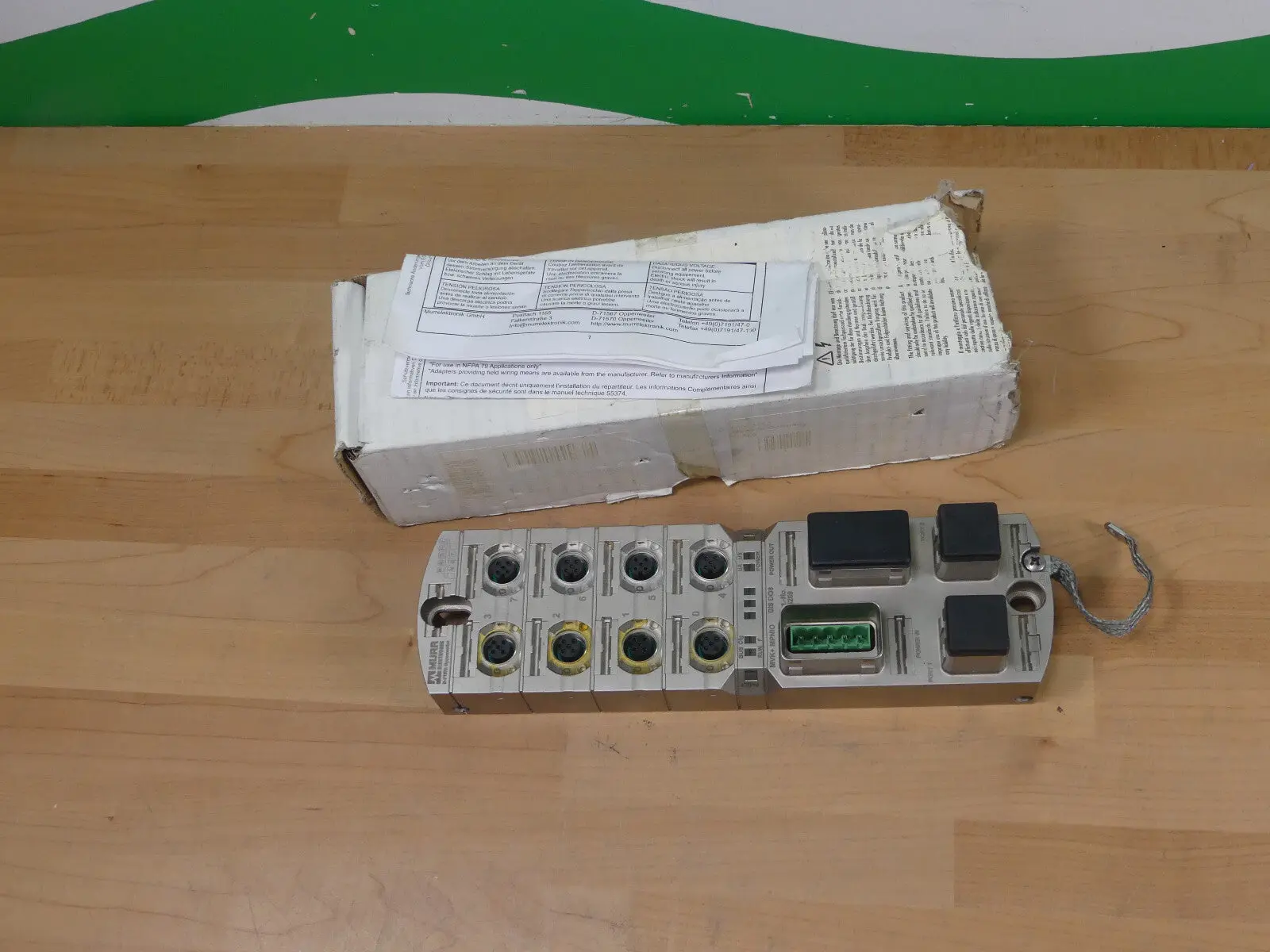 Produktfoto 1 von MURR ELECTRONICS MVK+MPNIO DI8 DO8 Art-No.55269 compact module