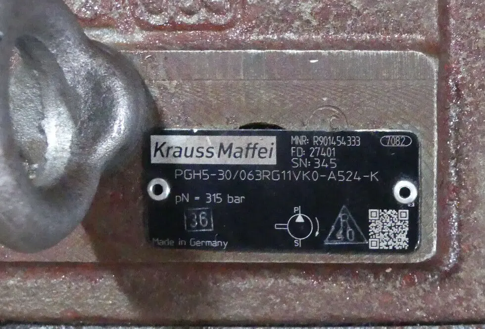 Produktfoto 1 von Krauss Maffei PGH5-30/063RG11VK0-A524-K+PGH55-30/063R-063RE11VE4-A524-K s.Bilder