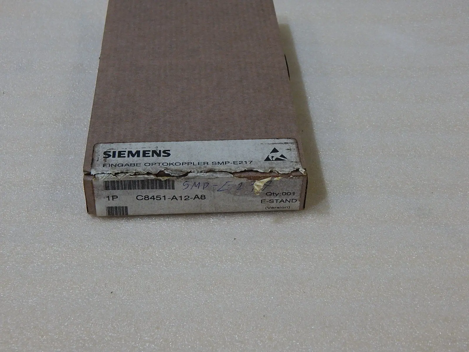 Produktfoto 1 von Siemens SMP-E217-A10    C8451-A12-A8-5    F2-28058 Unbenutzt