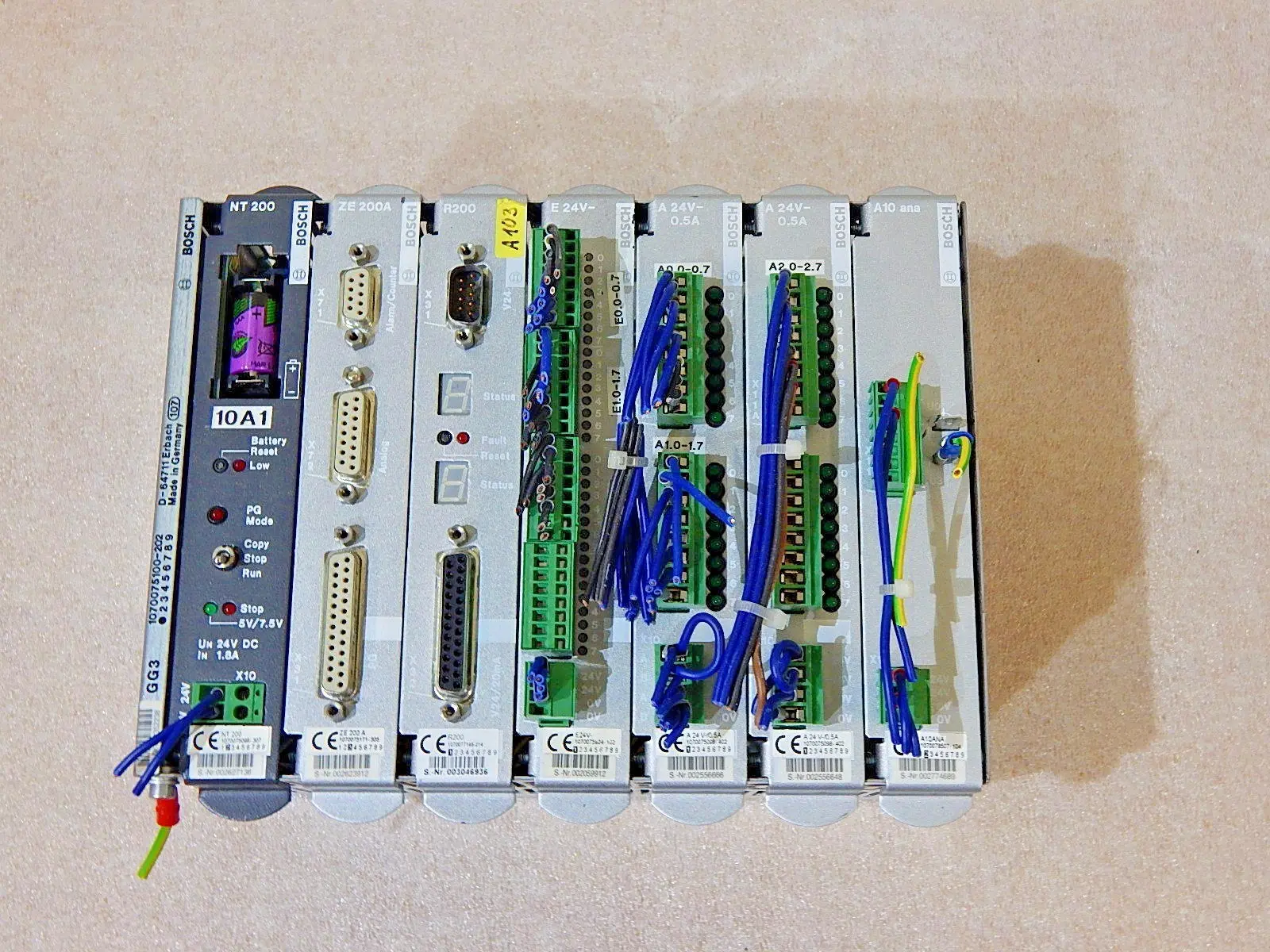 Produktfoto 1 von Bosch GG3+NT200 + ZE200 + A 24+R200+E24V+E24V+A10 used