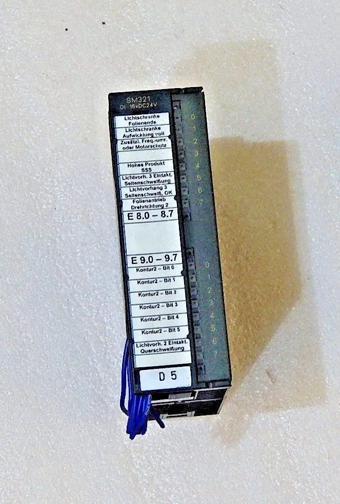 Produktfoto 1 von SIEMENS SIMATIC S7 6ES7321-1BH02-0AA0  Digitaleingabe  Used