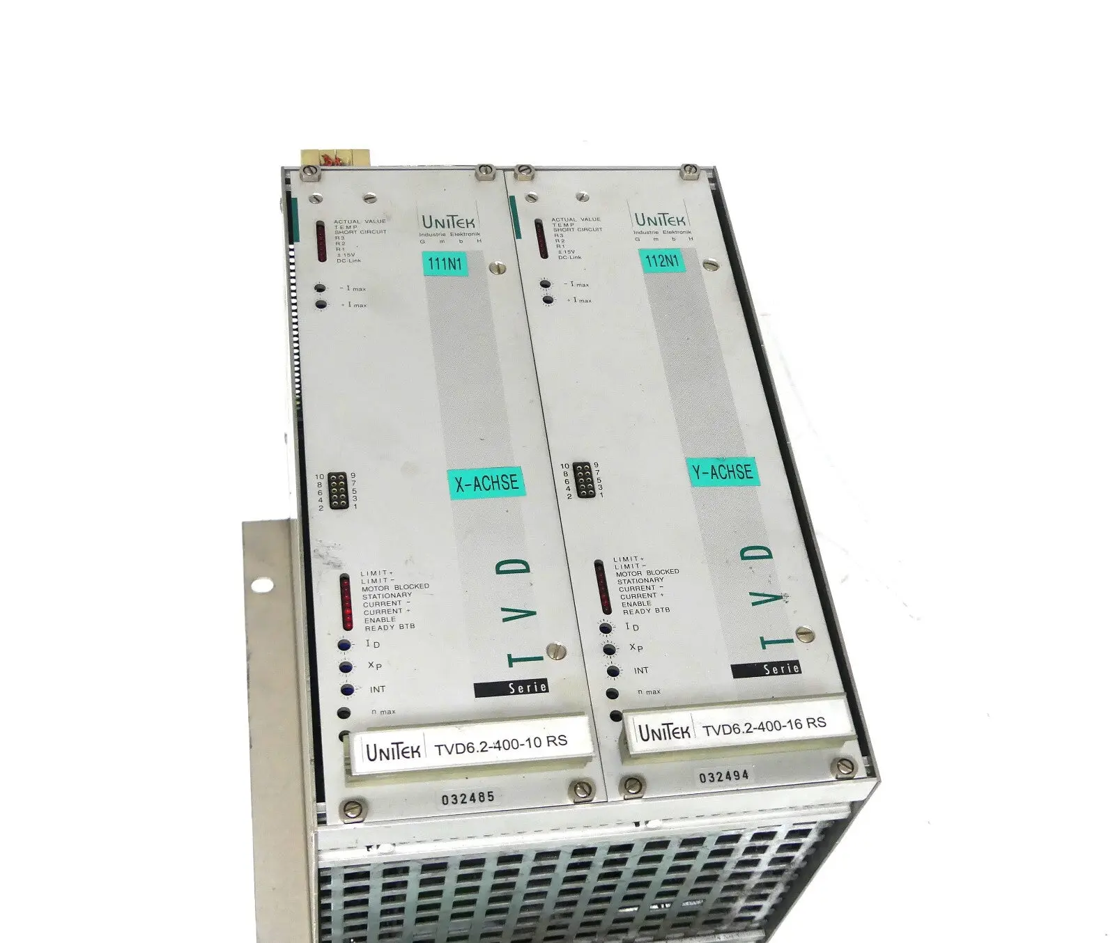Produktfoto 1 von Unitek TVD6.2-400-10 RS + TVD6.2-400-16 RS