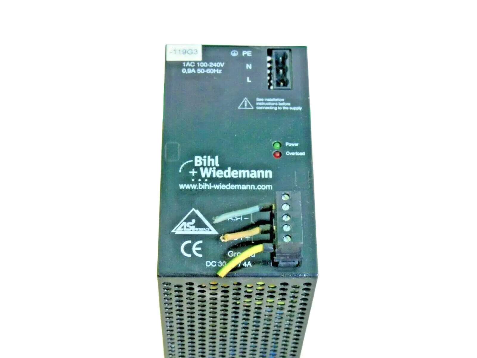 Produktfoto 1 von Bihl+Wiedemann BW1649 Power Supply
