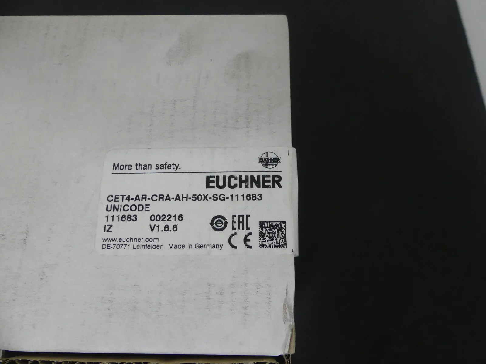Produktfoto 1 von Euchner Sicherheitsschalter CET4-AR-CRA-AH-50X-SG-111683