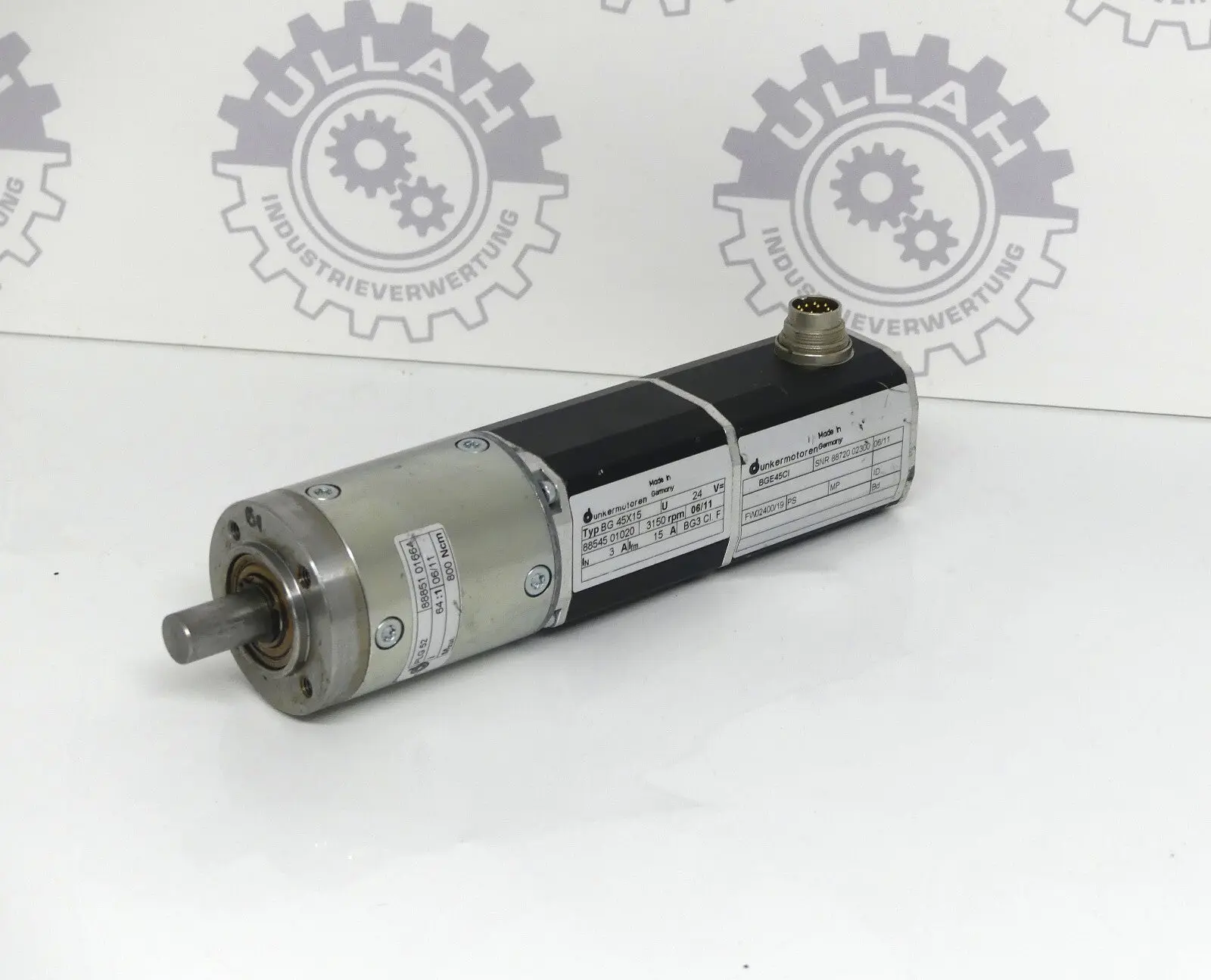 Produktfoto 1 von Dunkermotoren BG 45X15 + PLG 52 + BGE45CI