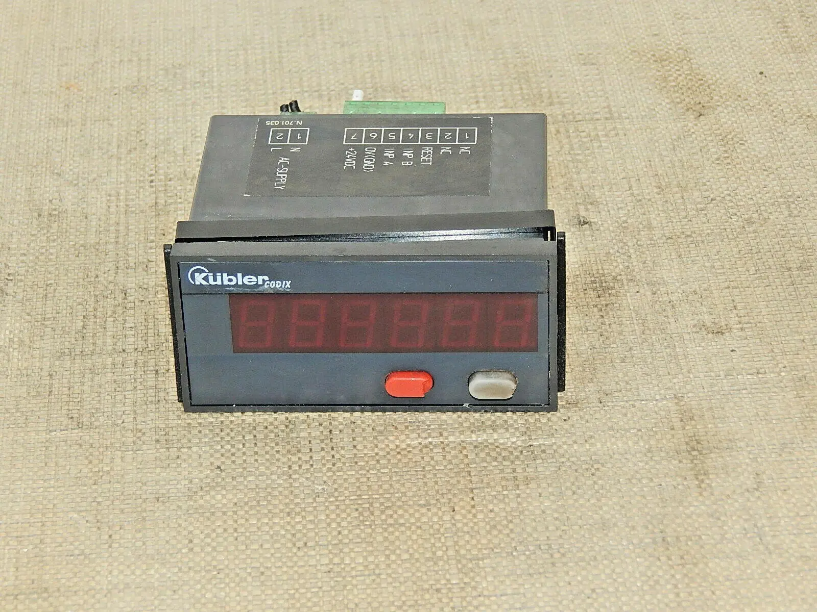Produktfoto 1 von Kübler Zähler 6.544.012.000 used