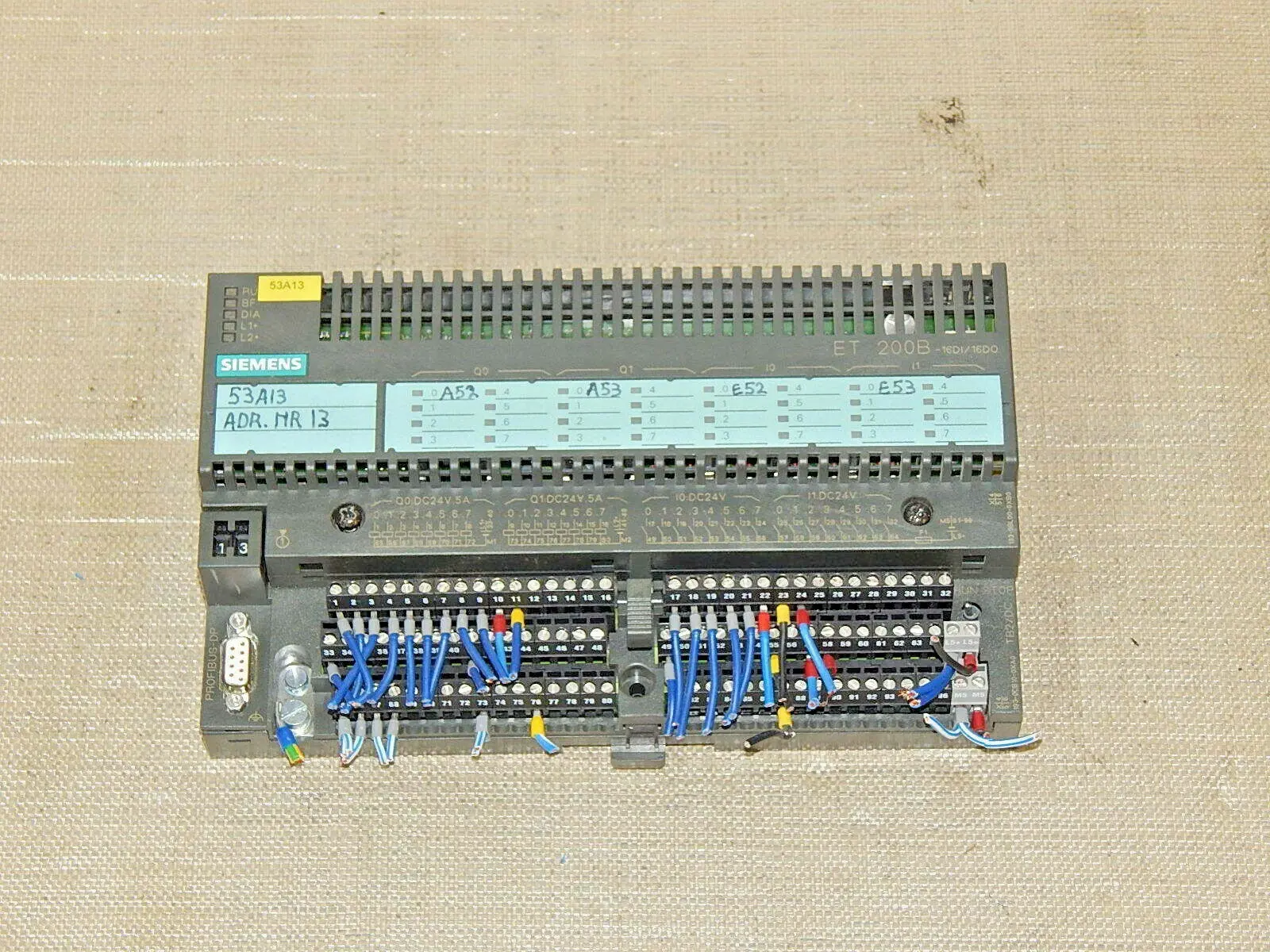Produktfoto 1 von Siemens simatic S7 6ES7193-0CB10-0XA0 + 6ES7133-0BL00-0XB0 used